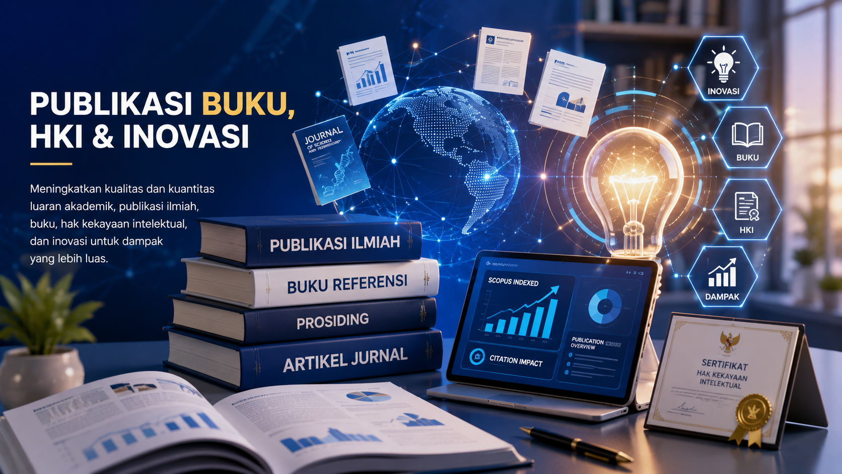3. Publikasi, Buku, HKI & Inovasi